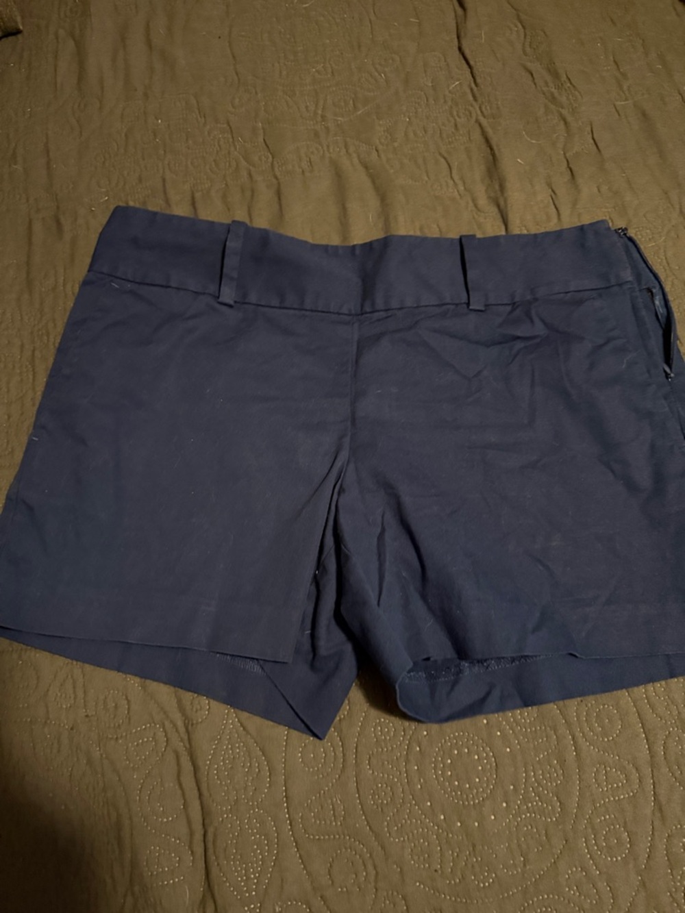 Ann Taylor Navy Tailored Women's Shorts